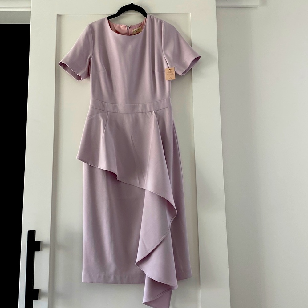 Rachel parcel collection lavender midi dress